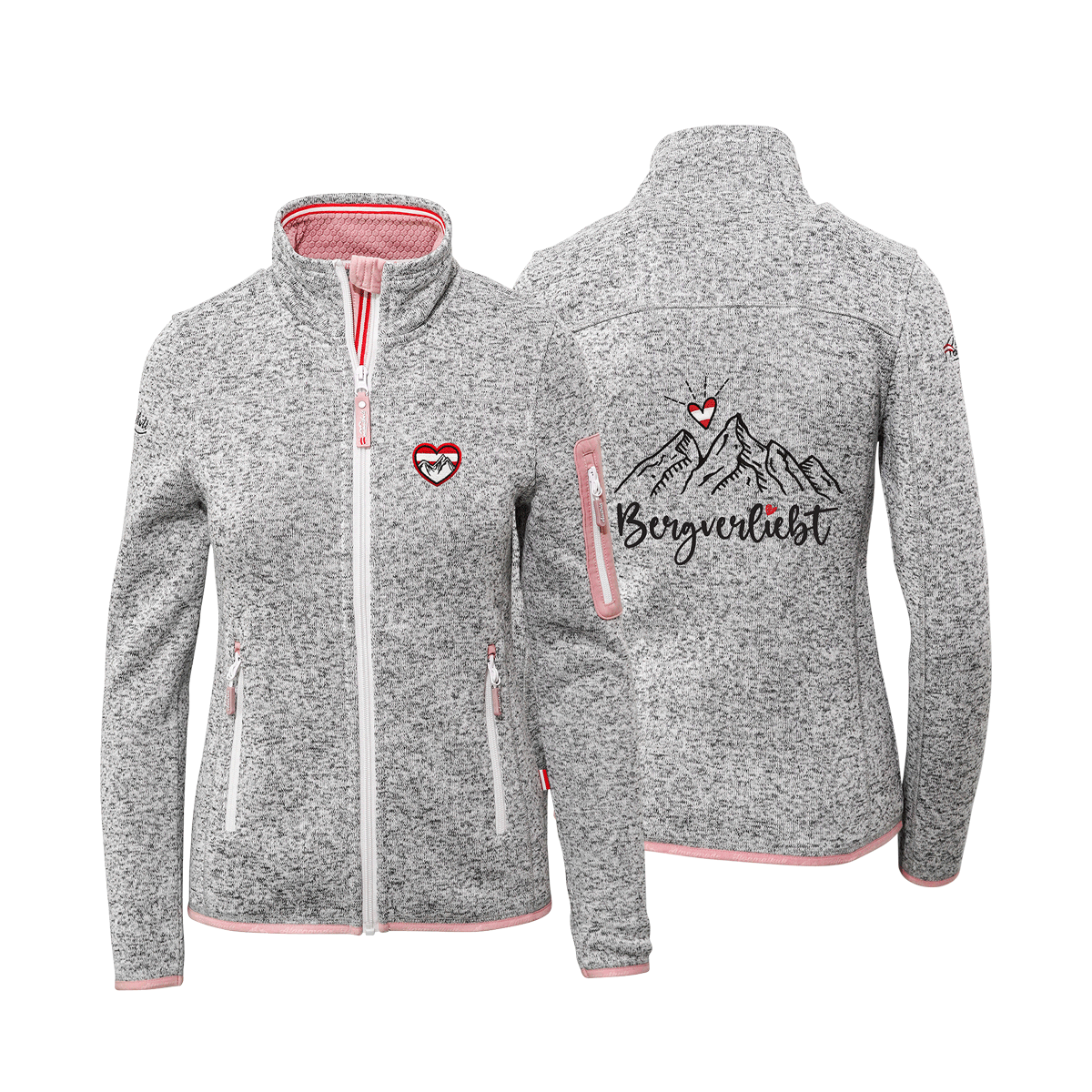 Alpenmode Jacke Damen rosa