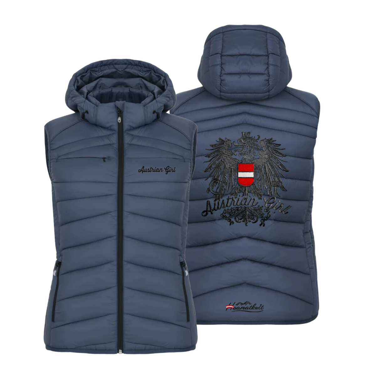 Austrian Girl Steppweste Outdoor blau #Farbe_Blau 575