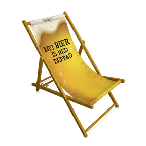 Bier Liegestuhl Hoamatkult