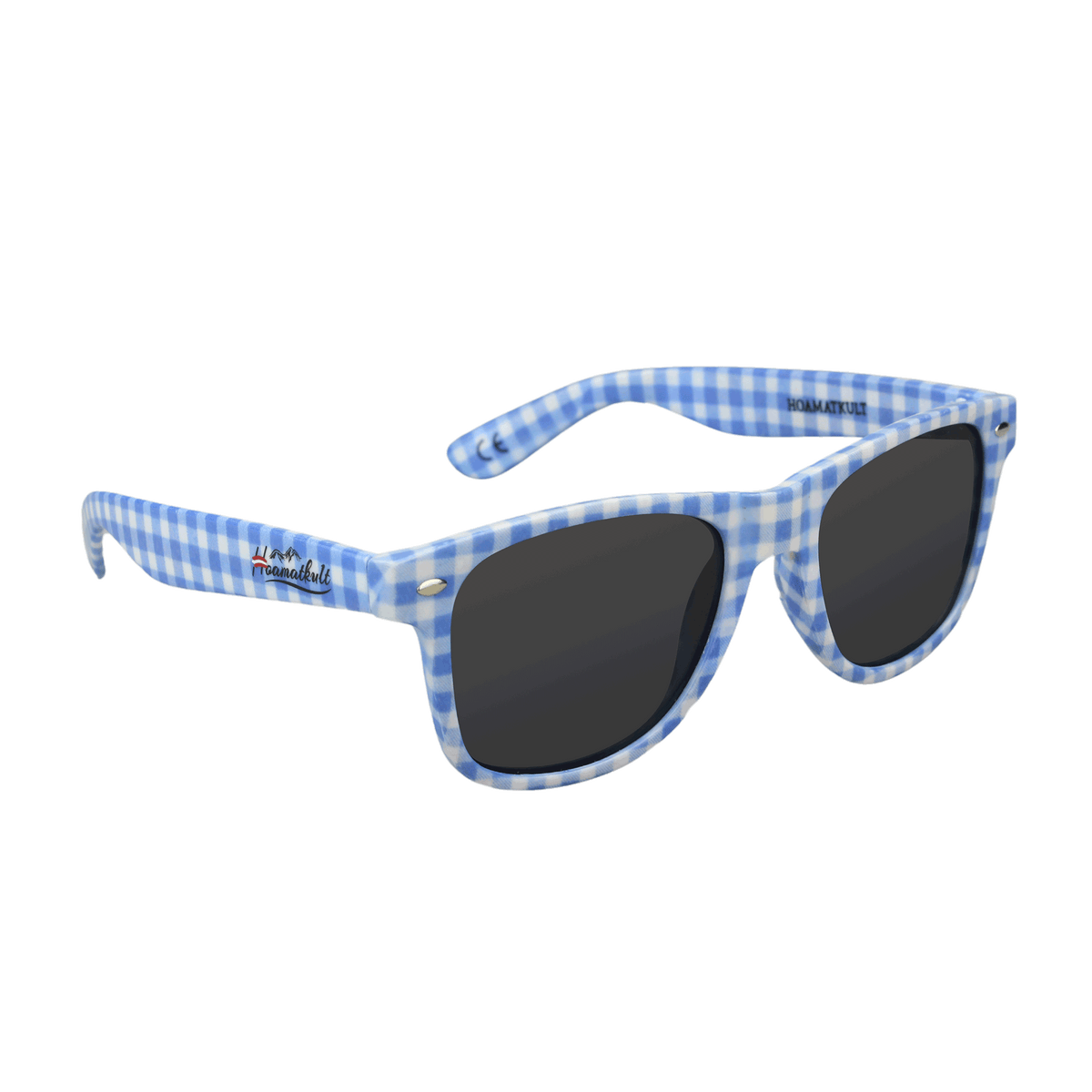 Blaue Trachten Sonnenbrille Hoamatkult