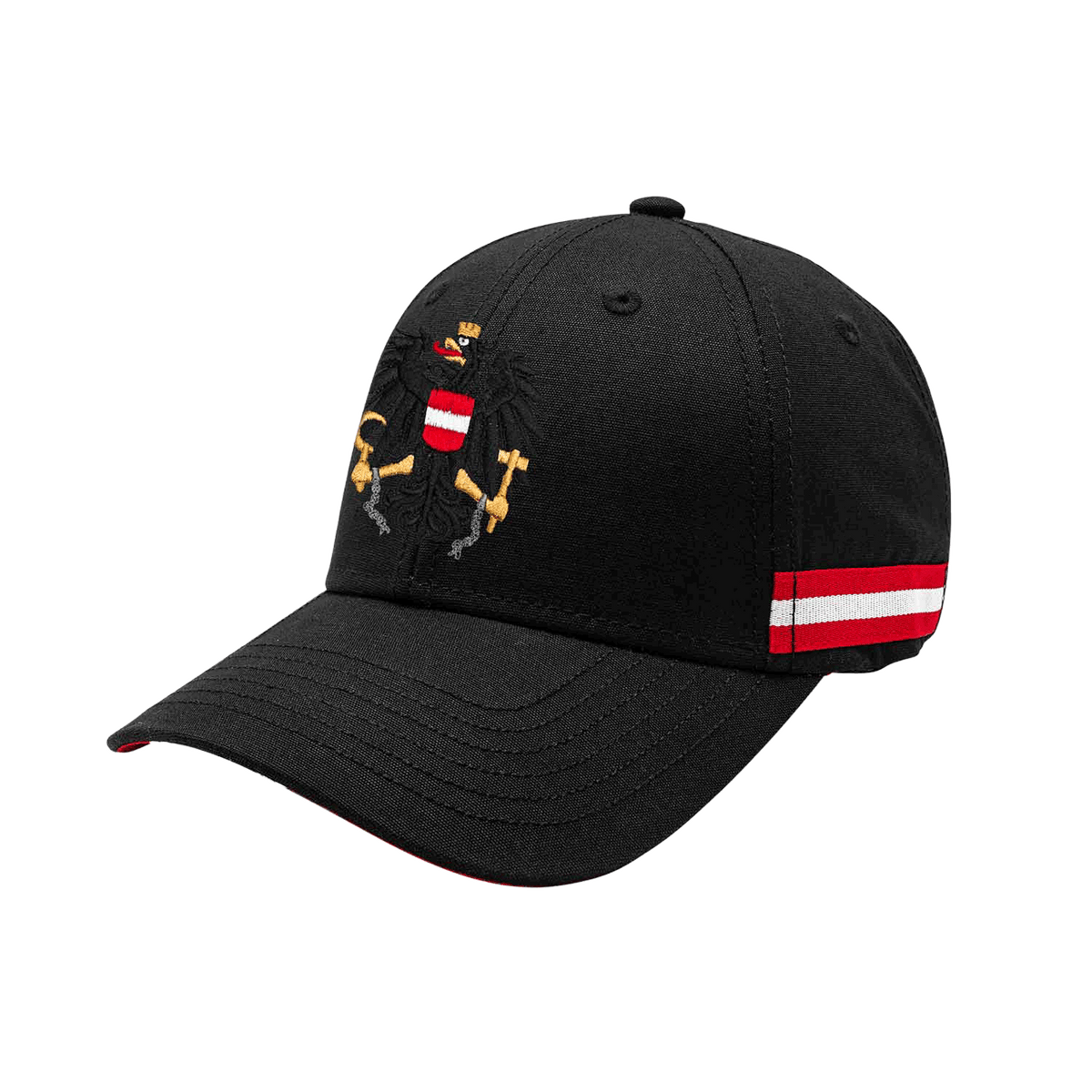 Cap mit Österreich Wappen #Farbe_Schwarz