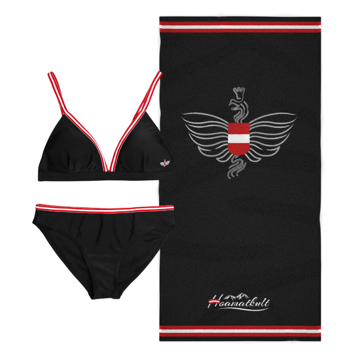 Geschenkpaket Badetuch Bikini