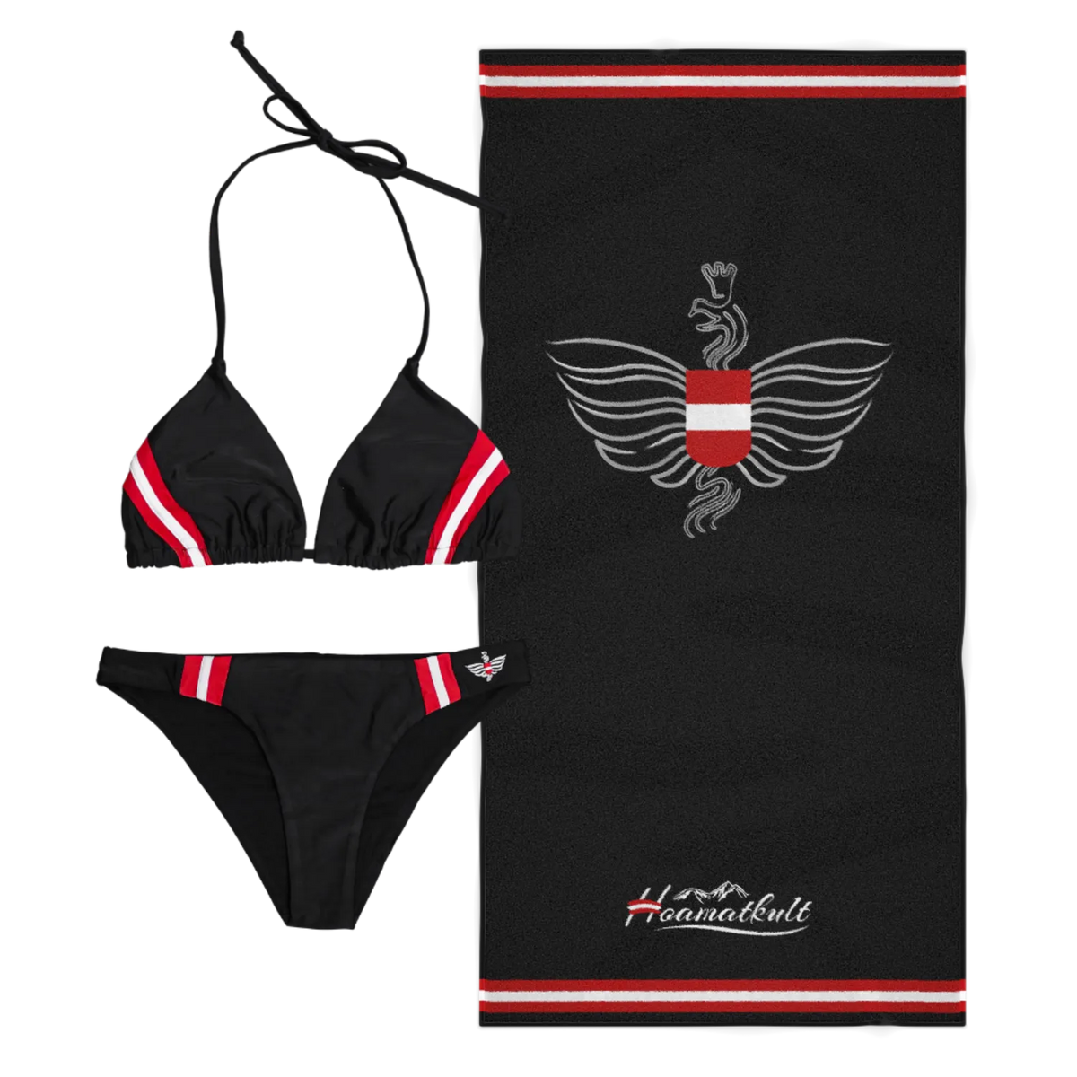 Geschenkpaket Bikini Badetuch