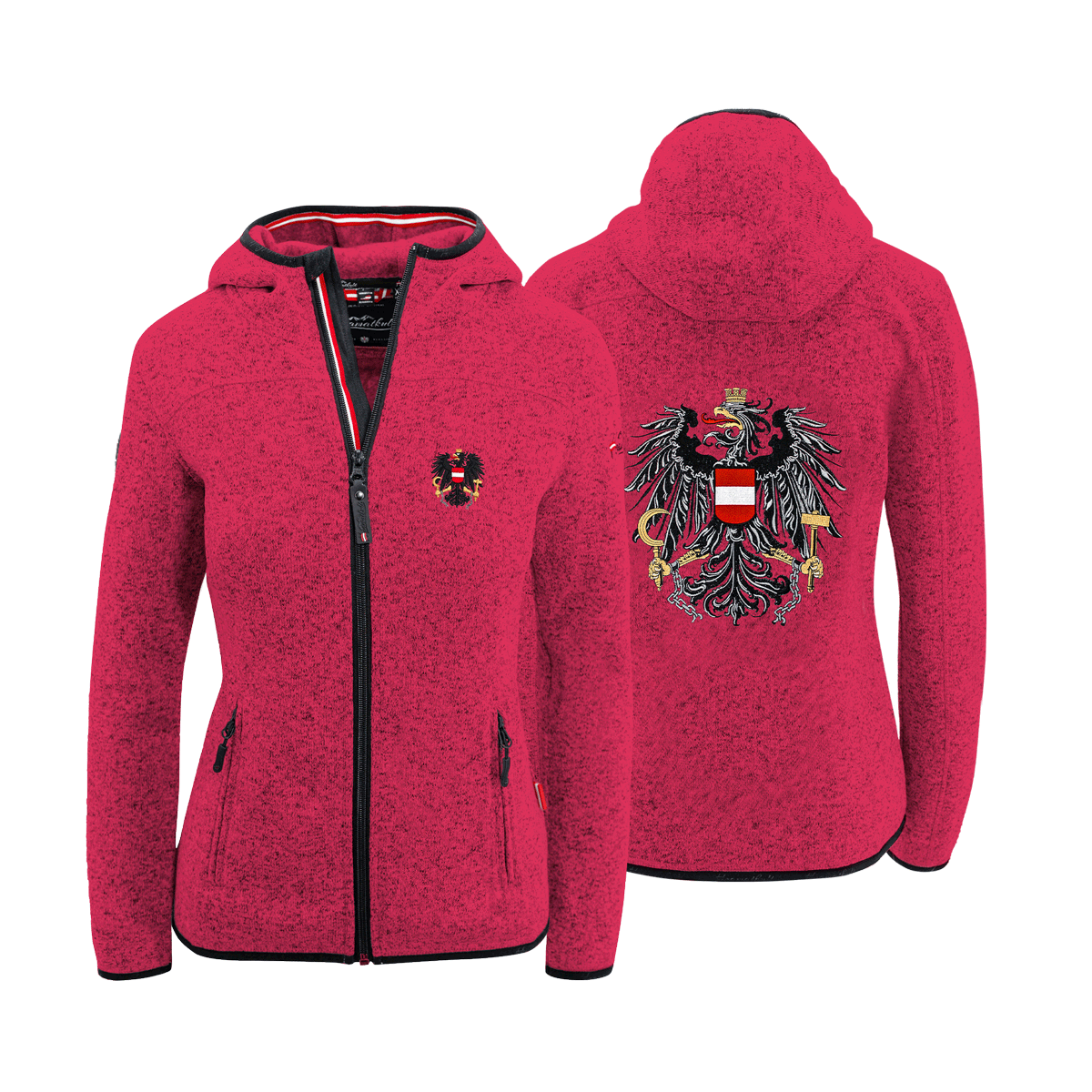 Kultjacke Magenta Adler