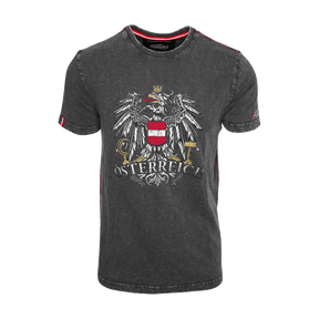 Österreich Adler Herren T-Shirt Vintage