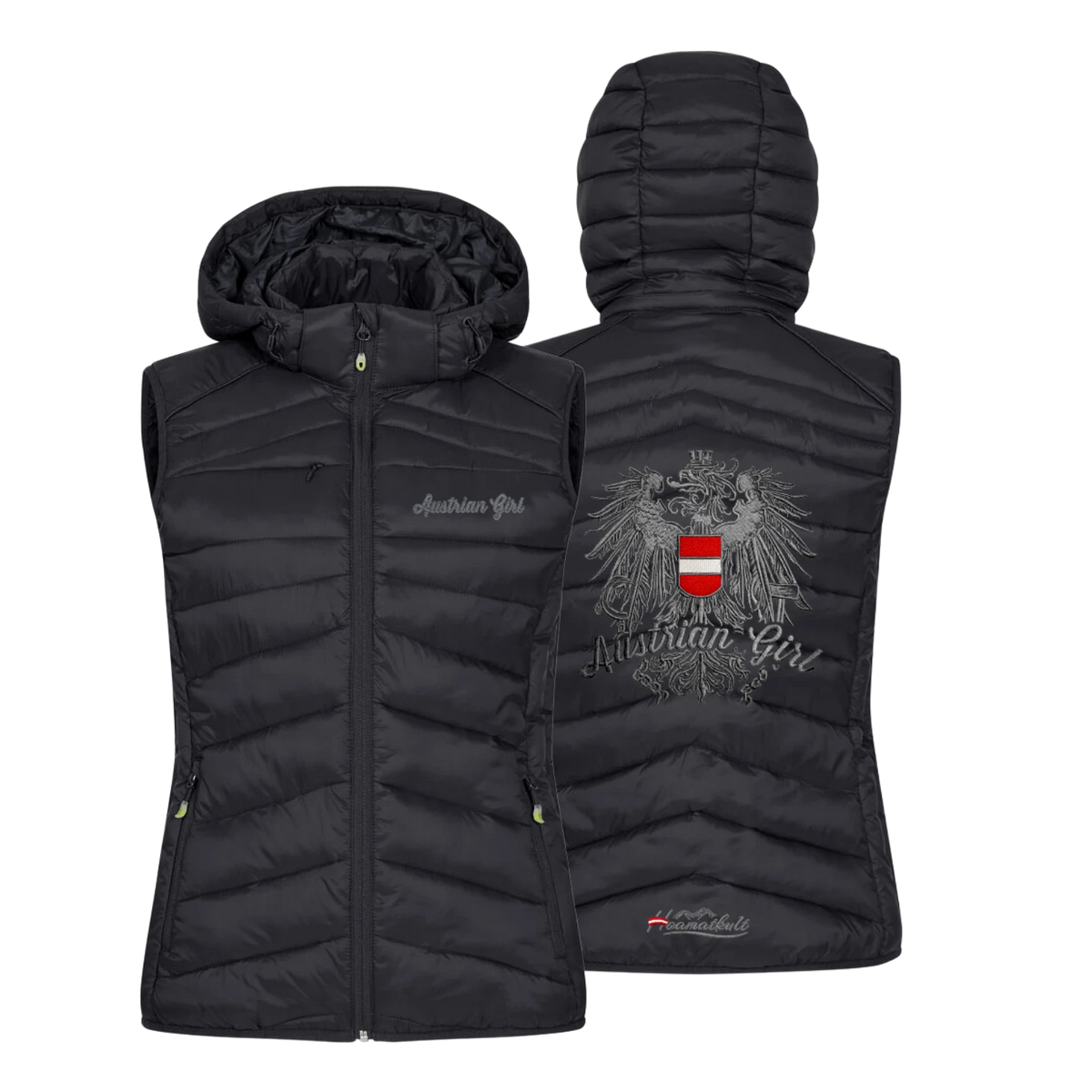 Österreich Damen Gilet schwarz #Farbe_Schwarz