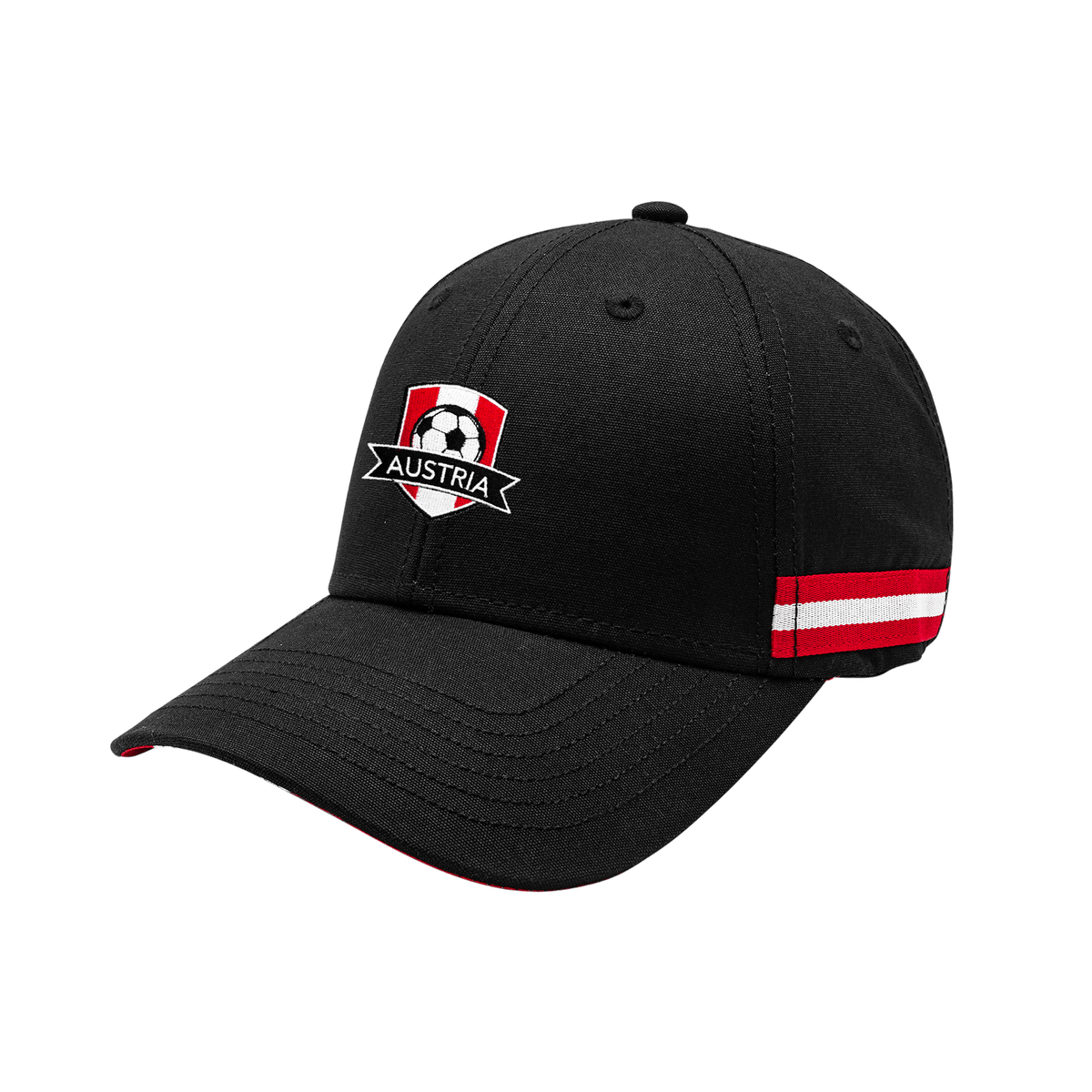 Österreich Fußball Cap schwarz