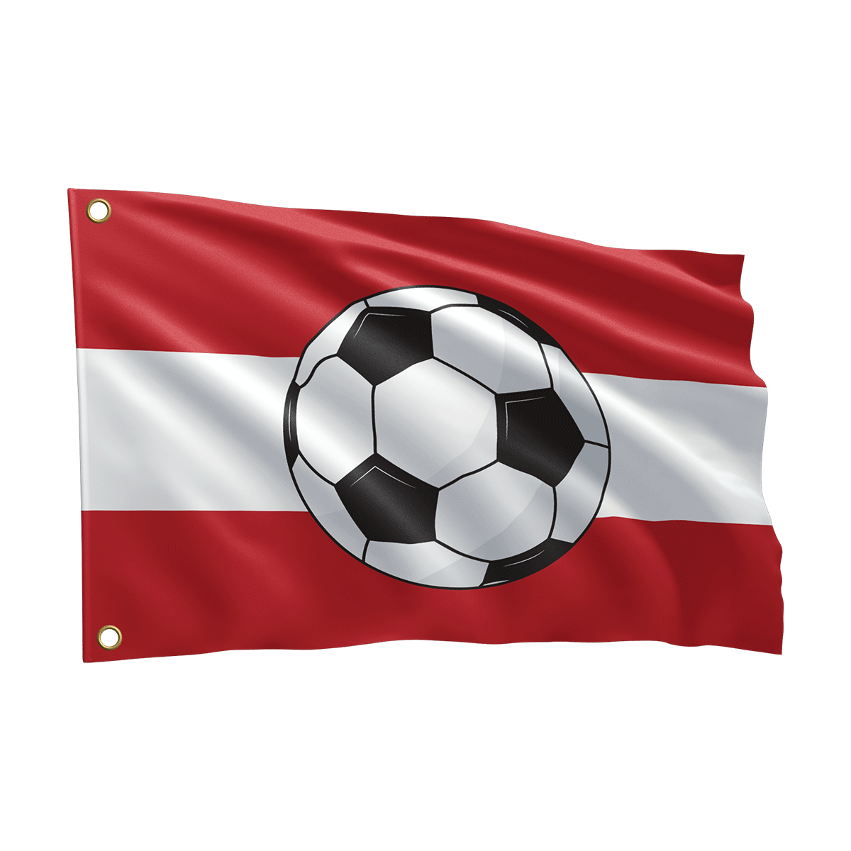 Österreich Fußball Fahne kafuen