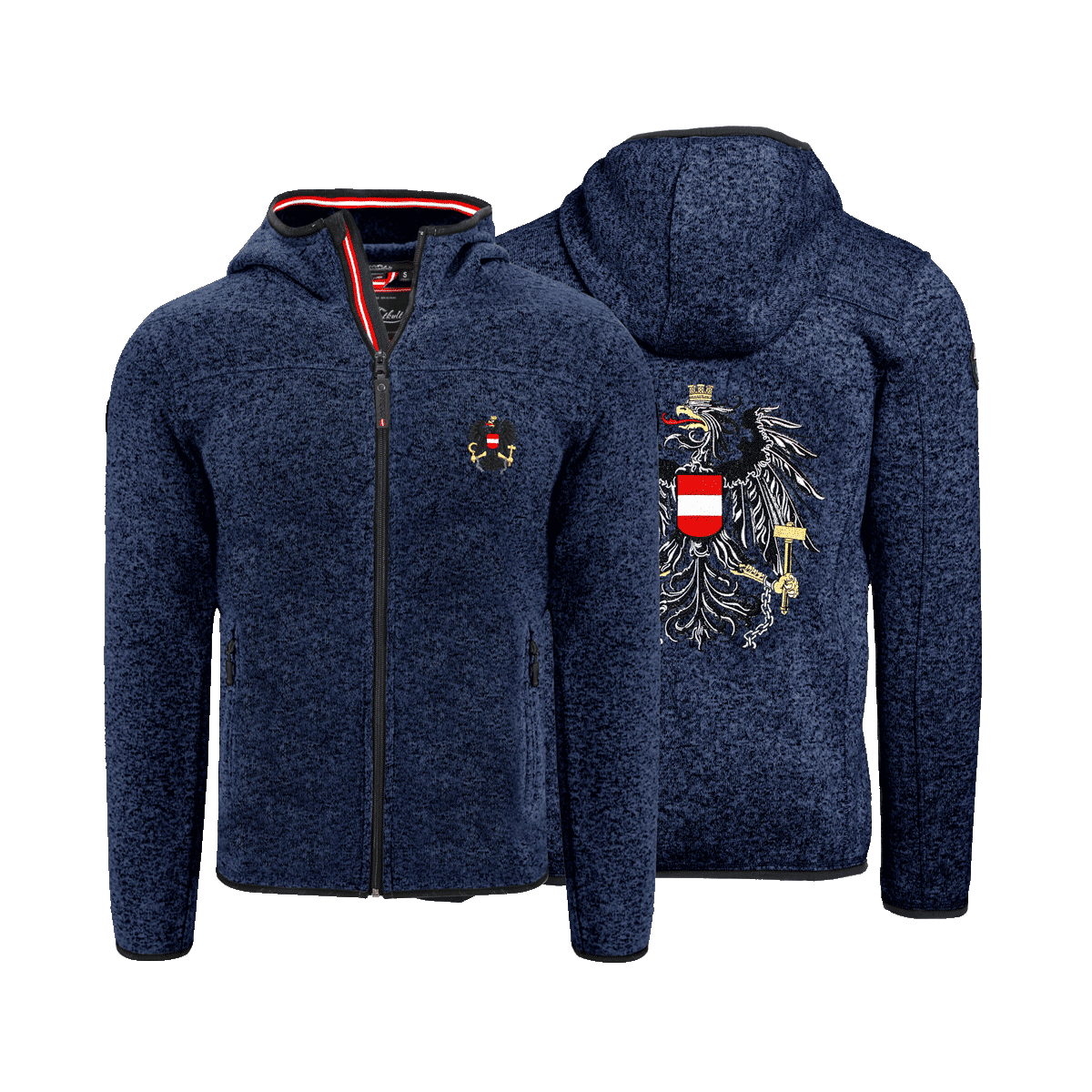 Österreich Jacke Dunkelblau