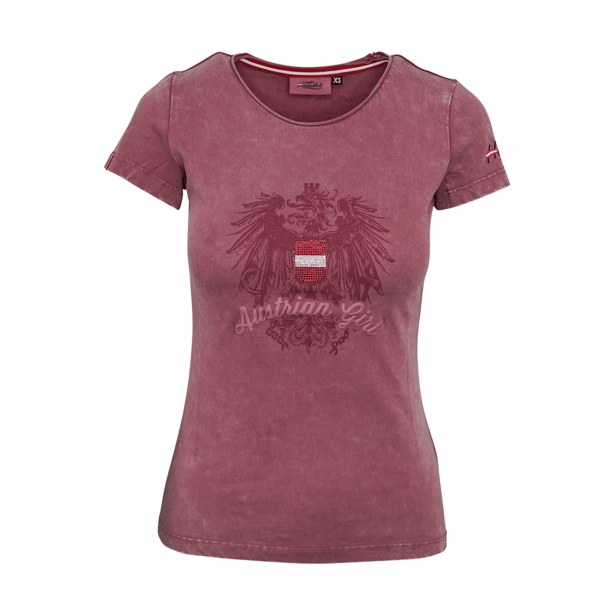 Rosa Austrian Girl T-Shirt von Hoamatkult #Farbe_Rosa
