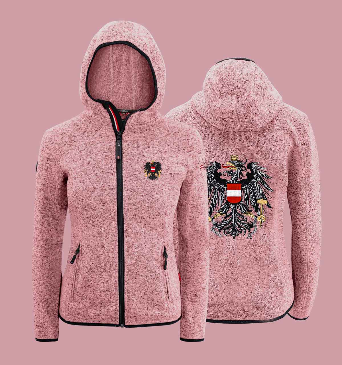 Rosa Weste für Damen