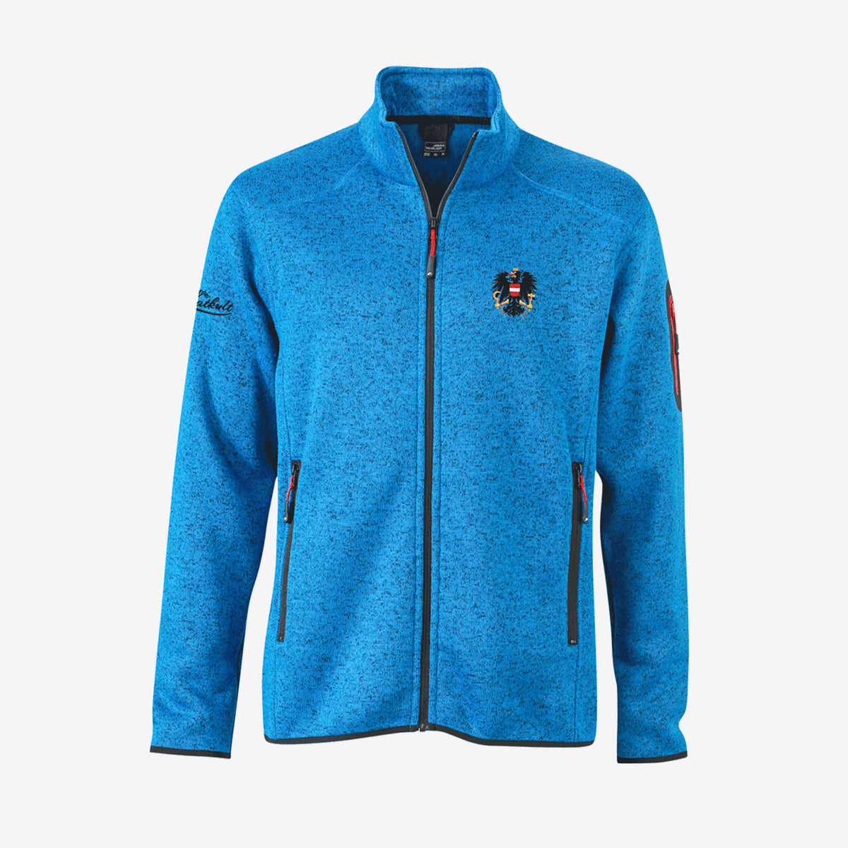 Blaue Trachtenjacke mit Bundesadler #Farbe_Royal-Blau