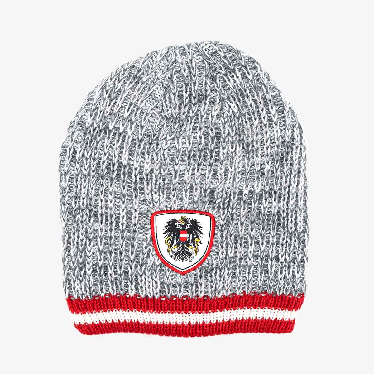 Österreich Adler Mütze #Farbe_Grau