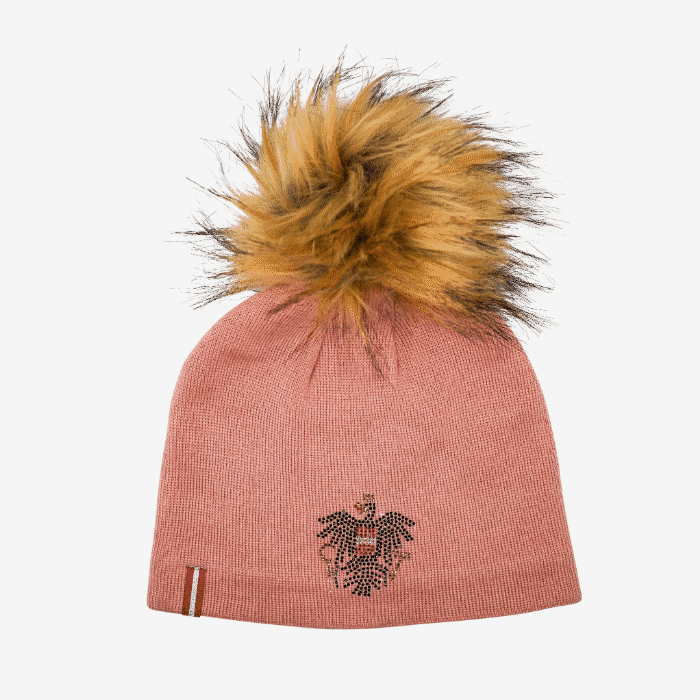 Rosarote Wintermütze Damen #Farbe_Rosa