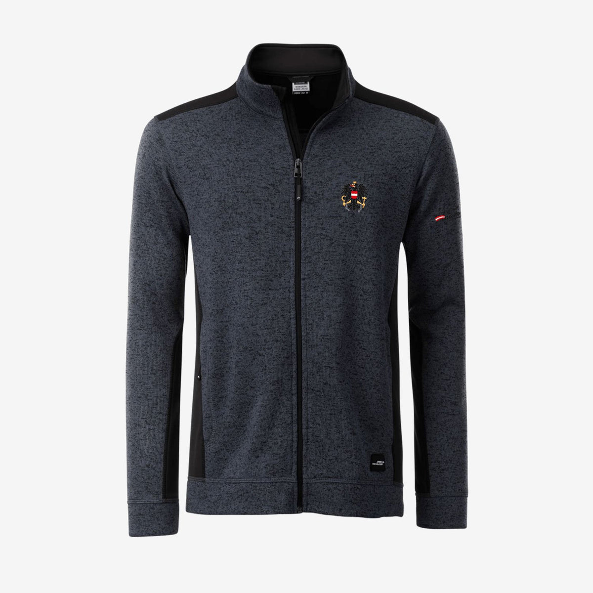 Sportliche Fleecejacke mit Softshell Herren #Stil_Adler