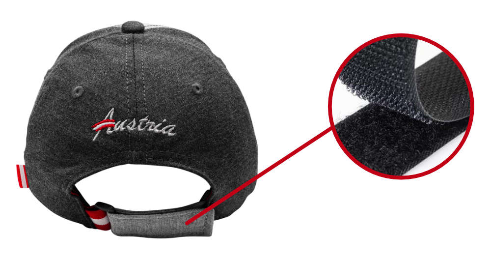 Österreich Adler Stretch Fit Kappe - Klassiker