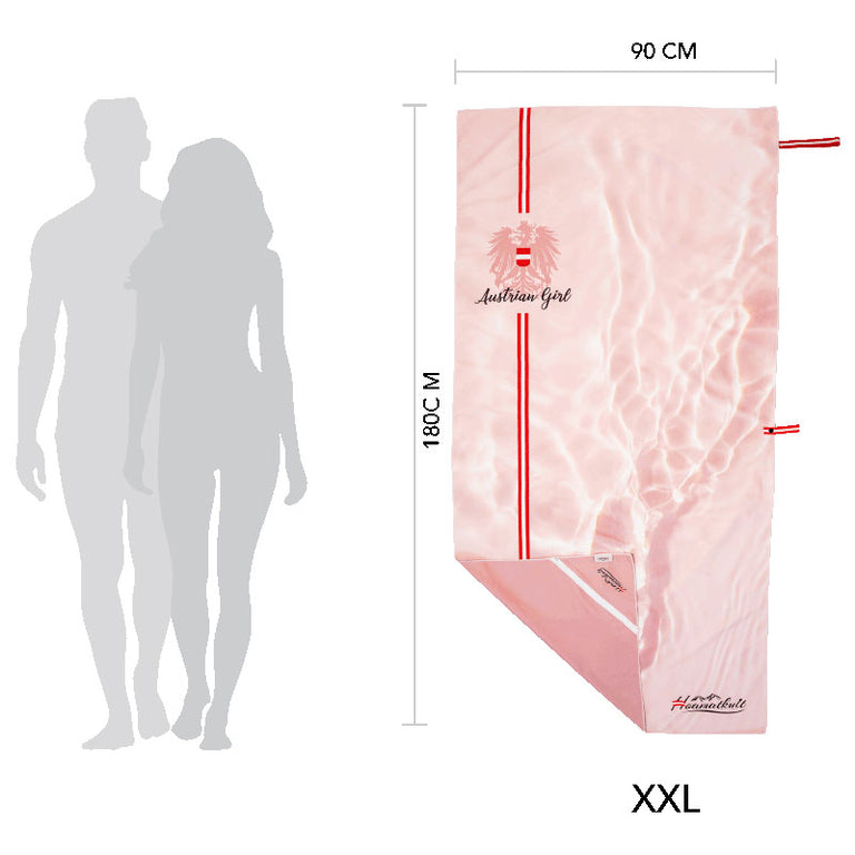 Austrian Girl Badetuch - Mikrofaser XXL