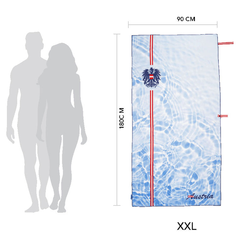 Pool Badetuch - Mikrofaser XXL