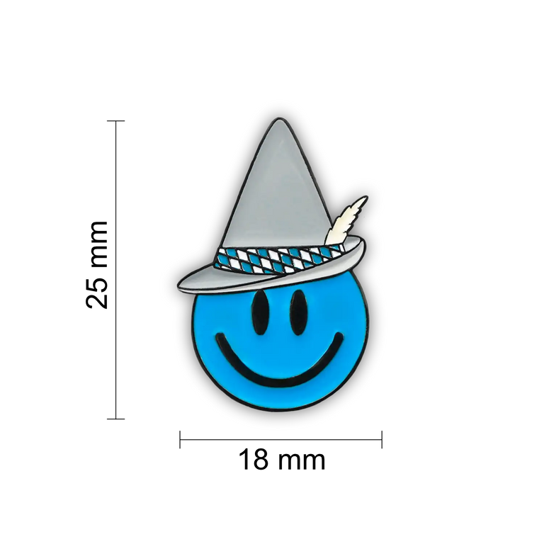 Bayern Kult Smiley Anstecknadel