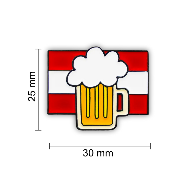 Österreich Bierkrug Anstecknadel