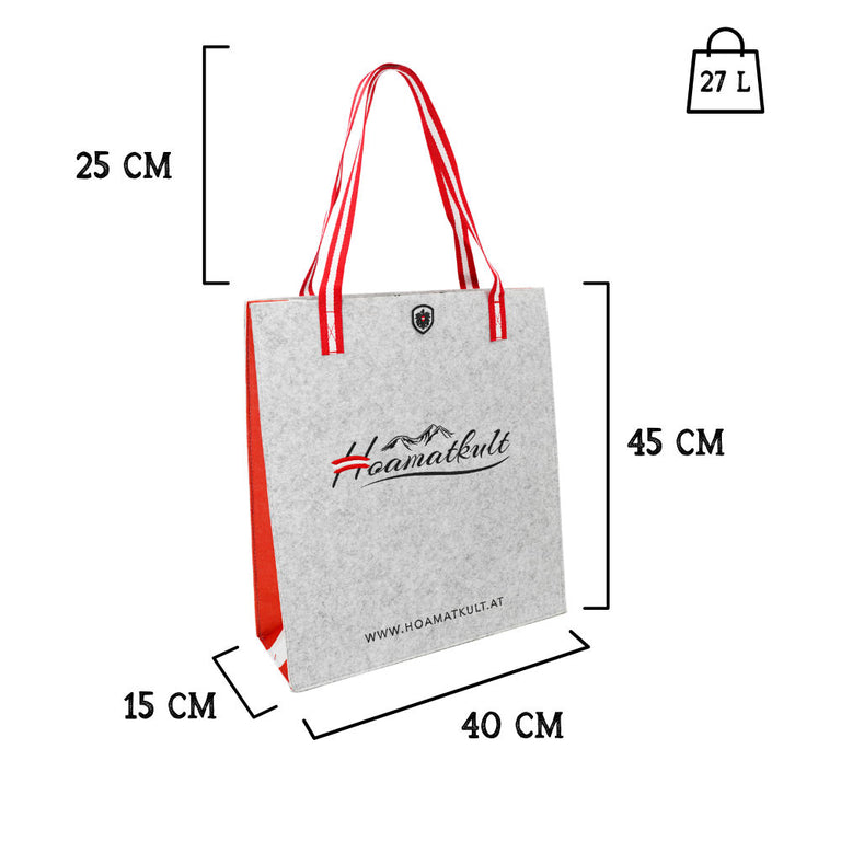 Hoamatkult Filztasche - Klassiker