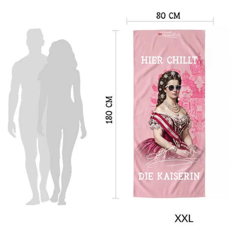 Kaiserin Mikrofaser Badetuch - Rosa