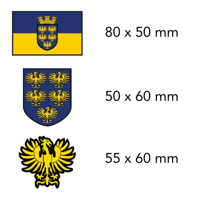 Niederösterreich Flagge Sticker