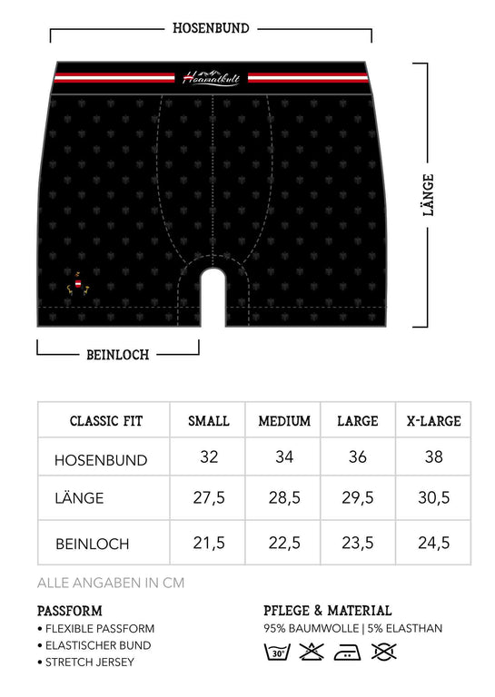 Österreich Boxershorts Multipack (3er-Pack)