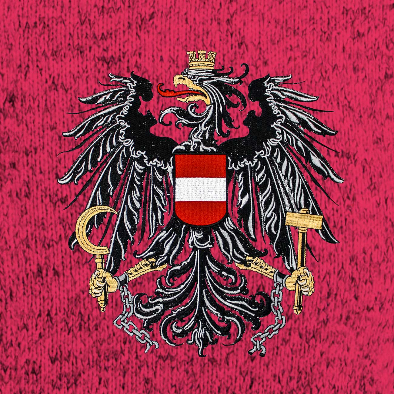 Österreich Kultjacke mit Kapuze - Das Original