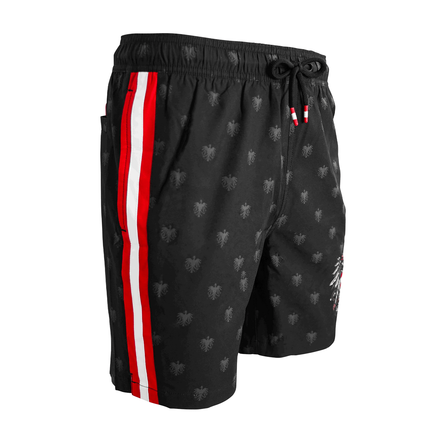 Adler Badehose für Herren schwarz