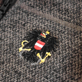Österreich Kultjacke ohne Kapuze - Strickoptik