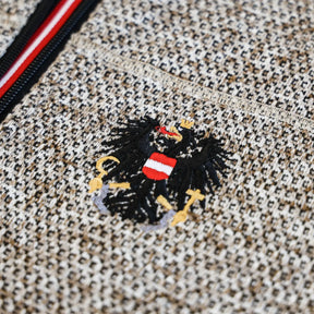 Österreich Kultjacke ohne Kapuze - Strickoptik