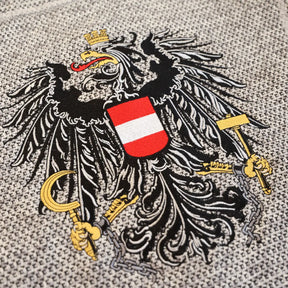 Österreich Kultjacke ohne Kapuze - Strickoptik