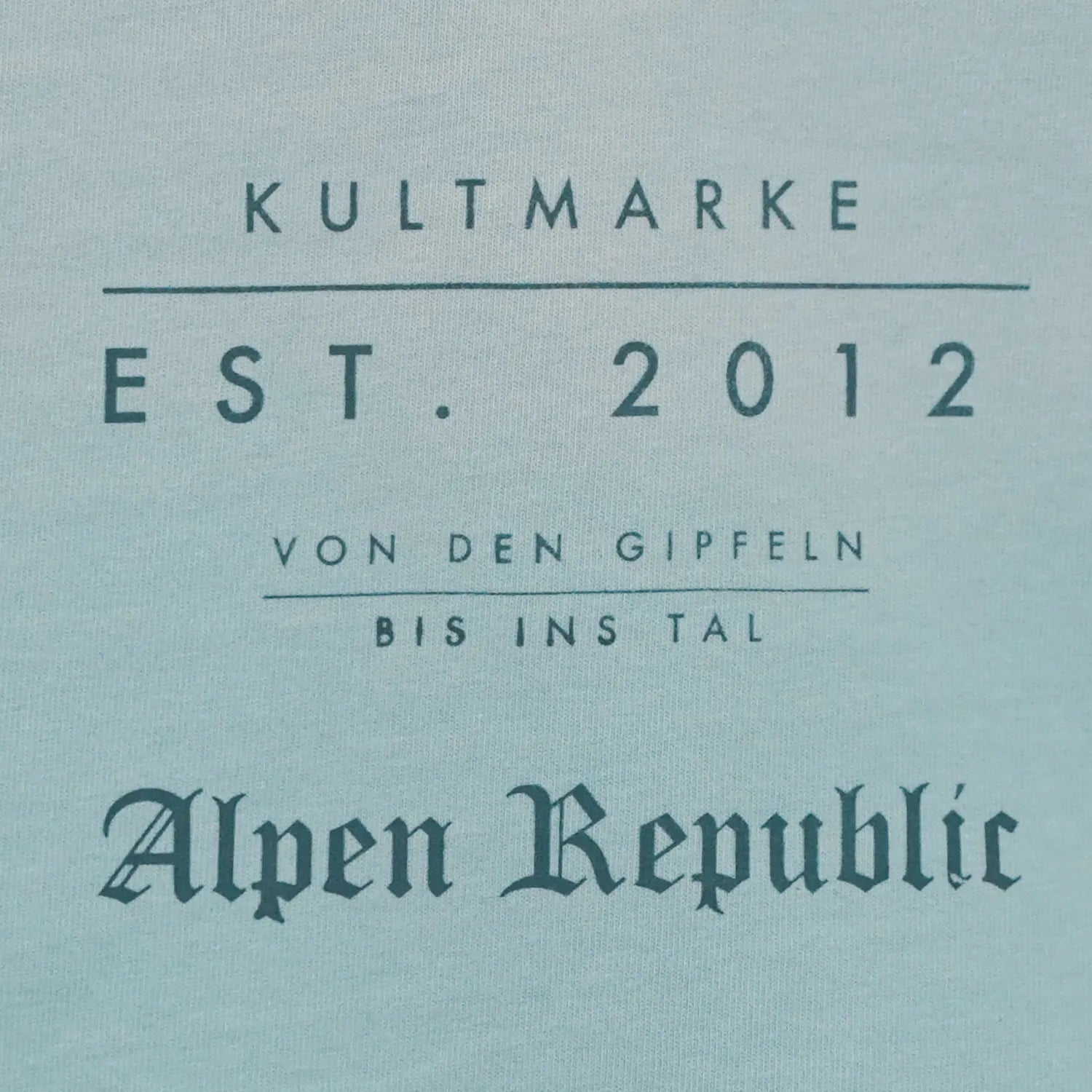 Österreich Oversize T-Shirt - Alpen Republic