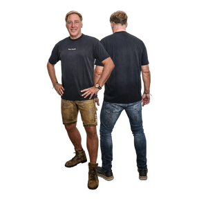 Alpen Republic Oversize T-Shirt - Schwarz