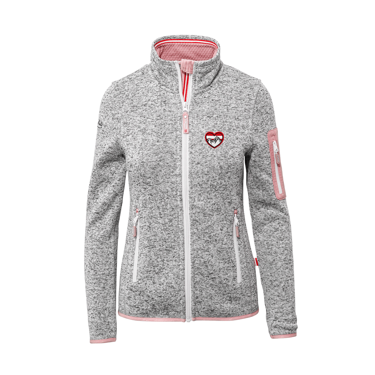 Alpen Trachtenjacke Damen rosa