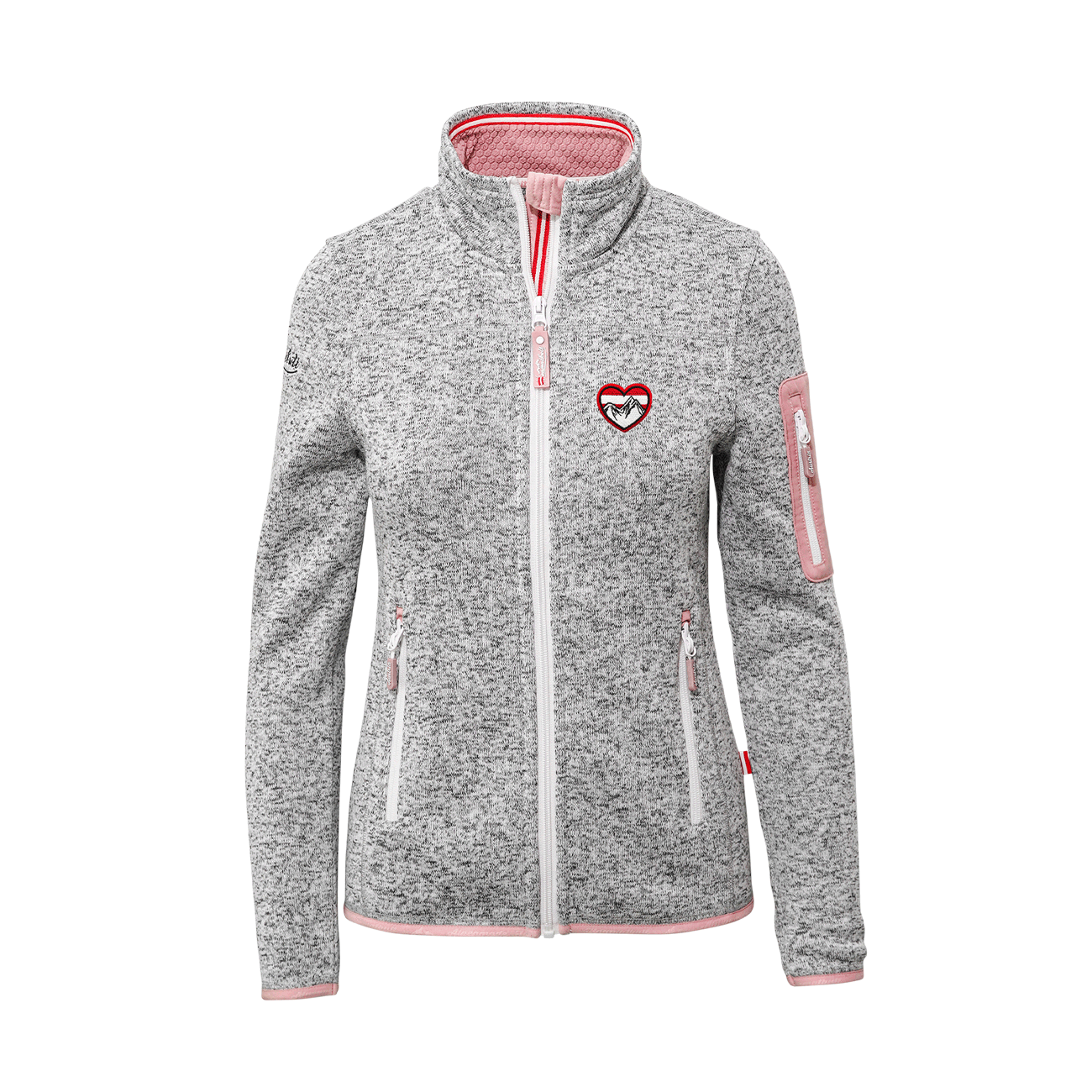 Alpen Trachtenjacke Damen rosa