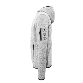 Alpenmode Kultjacke Österreich Adler - Hellgrau