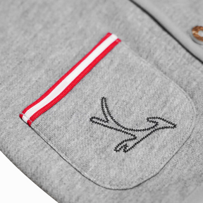 Alpenzwerg Kinderjacke Geweih rot Österreich