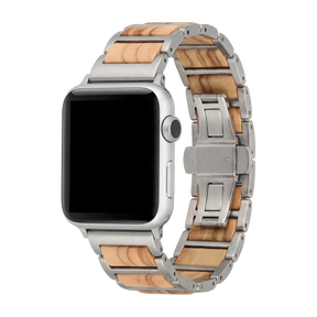 Apple Watch kompatibles Armband aus Holz