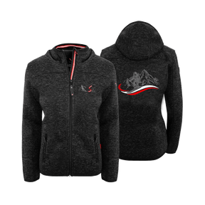 Kultjacke mit Kapuze - Skifahrer