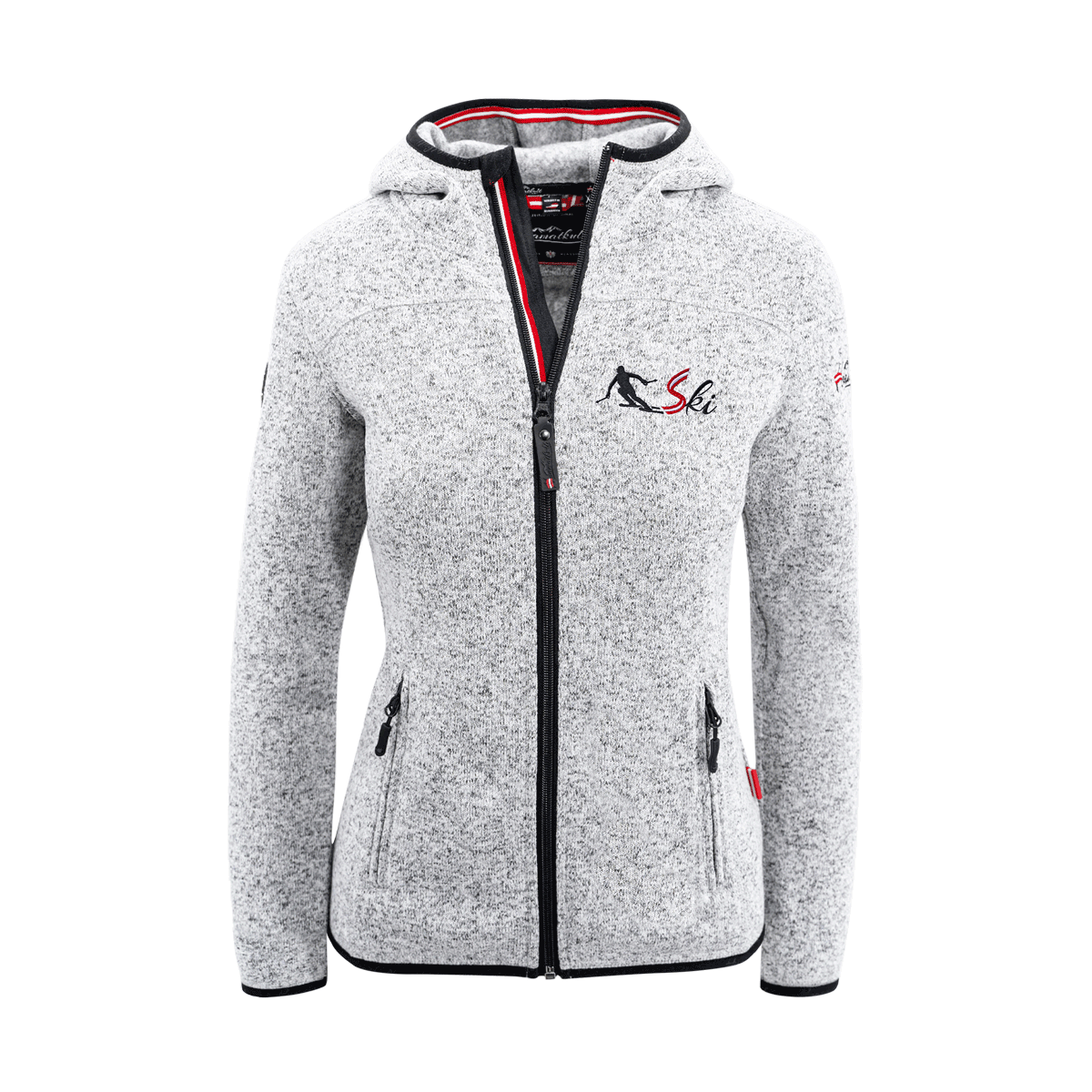 Apres Ski Outfit für Damen hellgrau #Farbe_Hellgrau