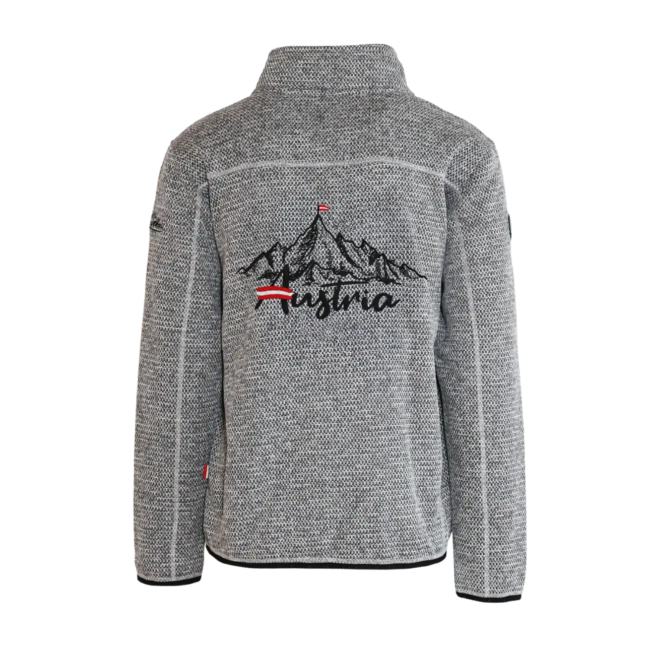 Berg Kultjacke ohne Kapuze - Strickoptik
