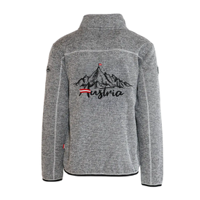 Berg Kultjacke ohne Kapuze - Strickoptik