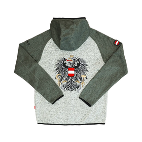 Österreich Kultjacke mit Kapuze - DUO Grün