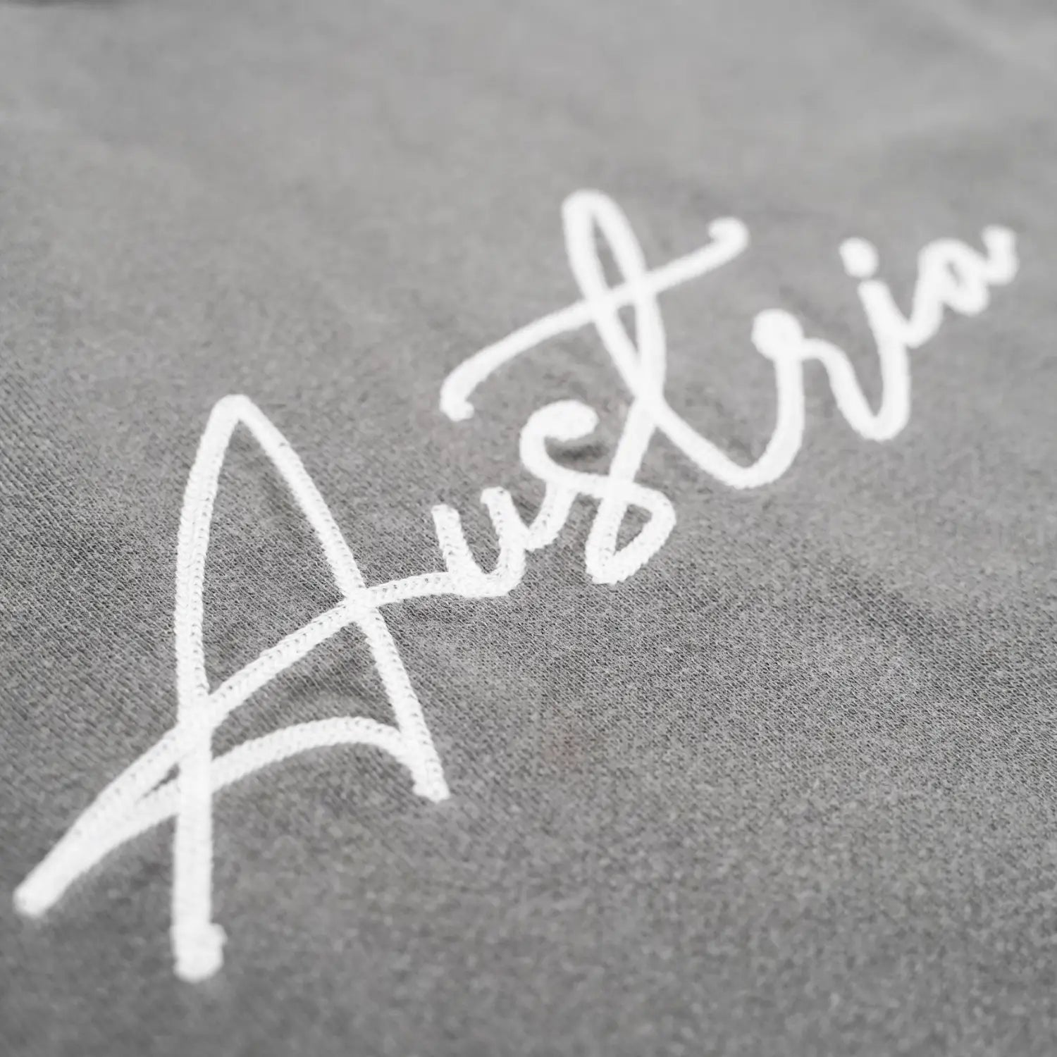 Austria Schriftzug Hoodie  #Farbe_Hellgrau