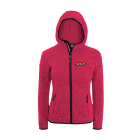 Kultjacke mit Kapuze - Austria Ski rot