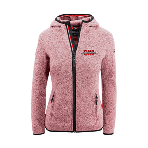 Kultjacke mit Kapuze - Austria Ski rot