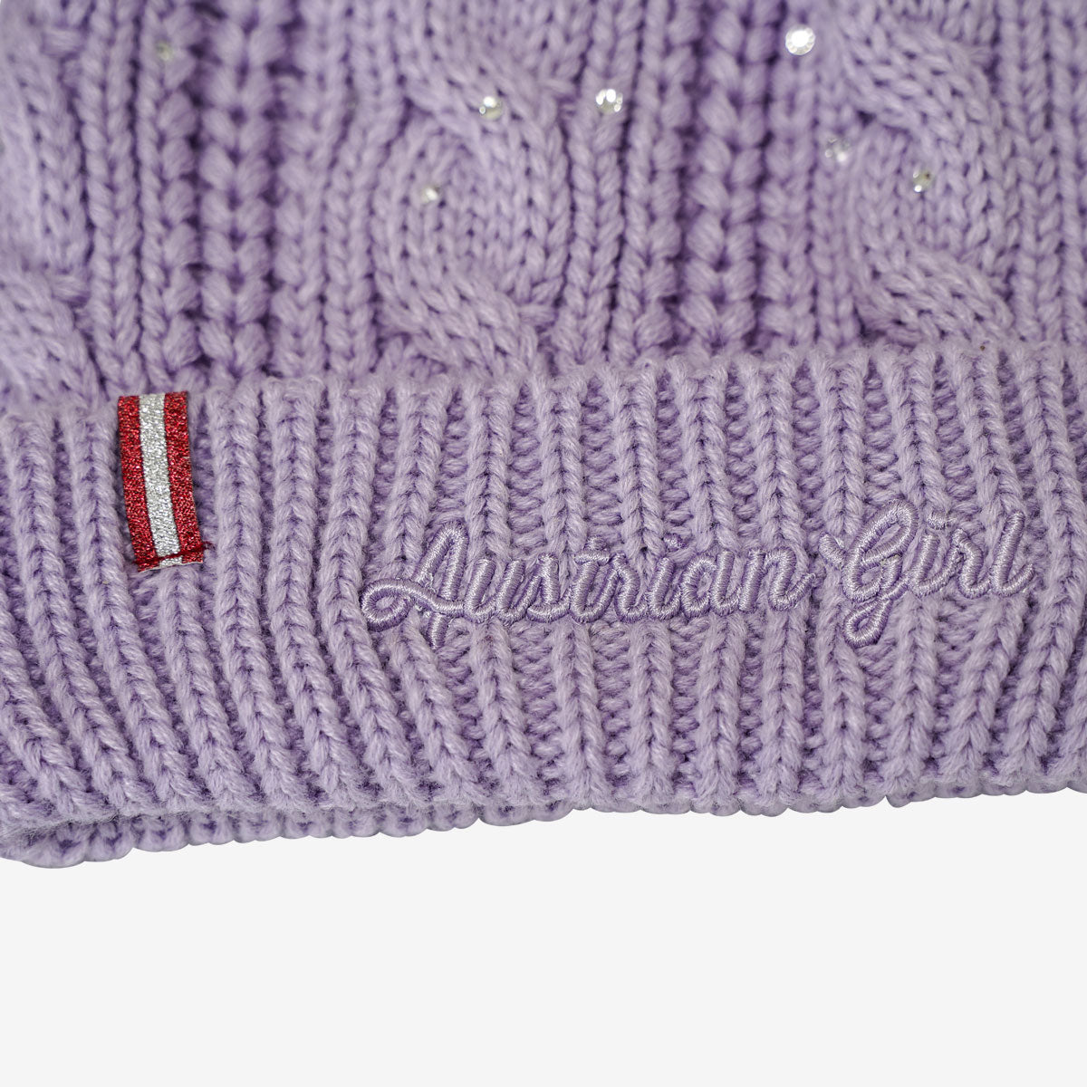 Austrian Girl Beanie lila