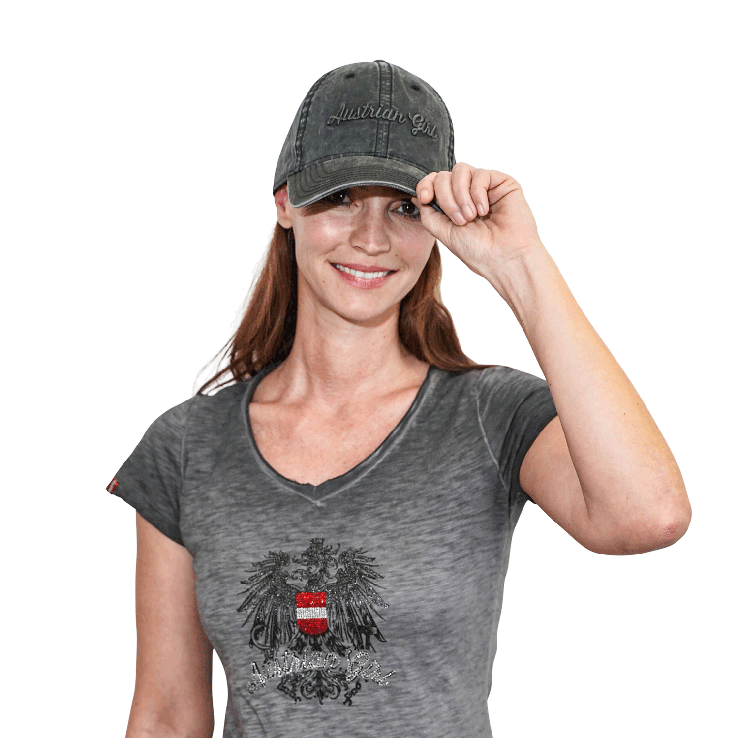 Austrian Girl Cap grau